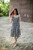 Lena Tiered Linen Dress in Gingham - Pre-Order 7/31