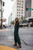 Robbi Handwoven Cotton Dress in Dark Green - Pre-Order 7/31