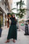 Robbi Handwoven Cotton Dress in Dark Green - Pre-Order 7/31