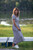 June Dress in Heather Grey and White Stripe Linen - Out of Stock