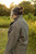 Portuguese Wool Pieper Coat in Black and Cream Thin Herringbone - Pre-Order 12/30