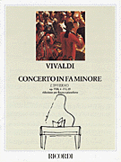 Concerto in F Minor L'inverno (Winter) from The Four Seasons RV297, Op.8 No.4  Flute with Piano Reduction
