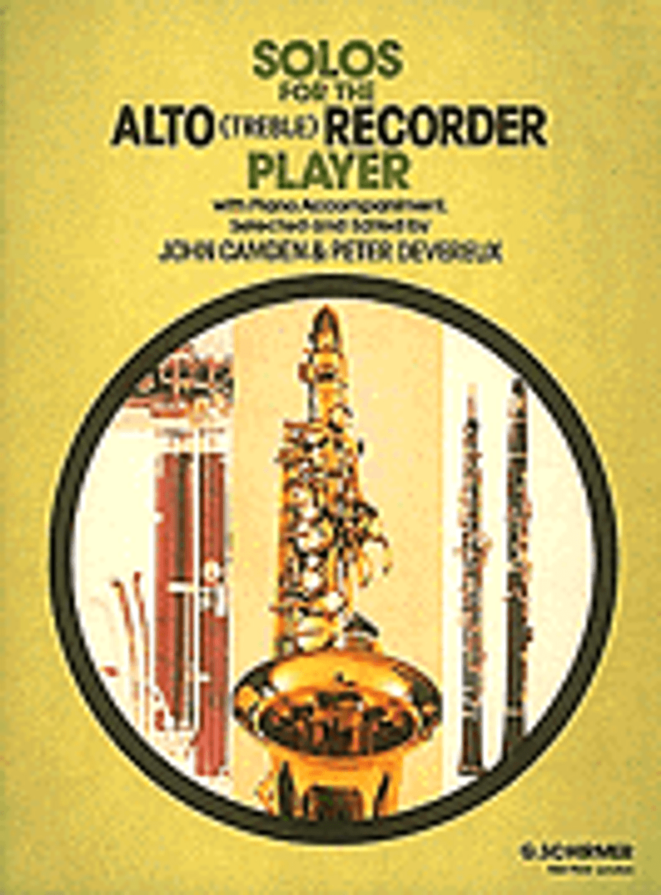 Solos for the Alto Recorder Player  for Alto Recorder & Piano