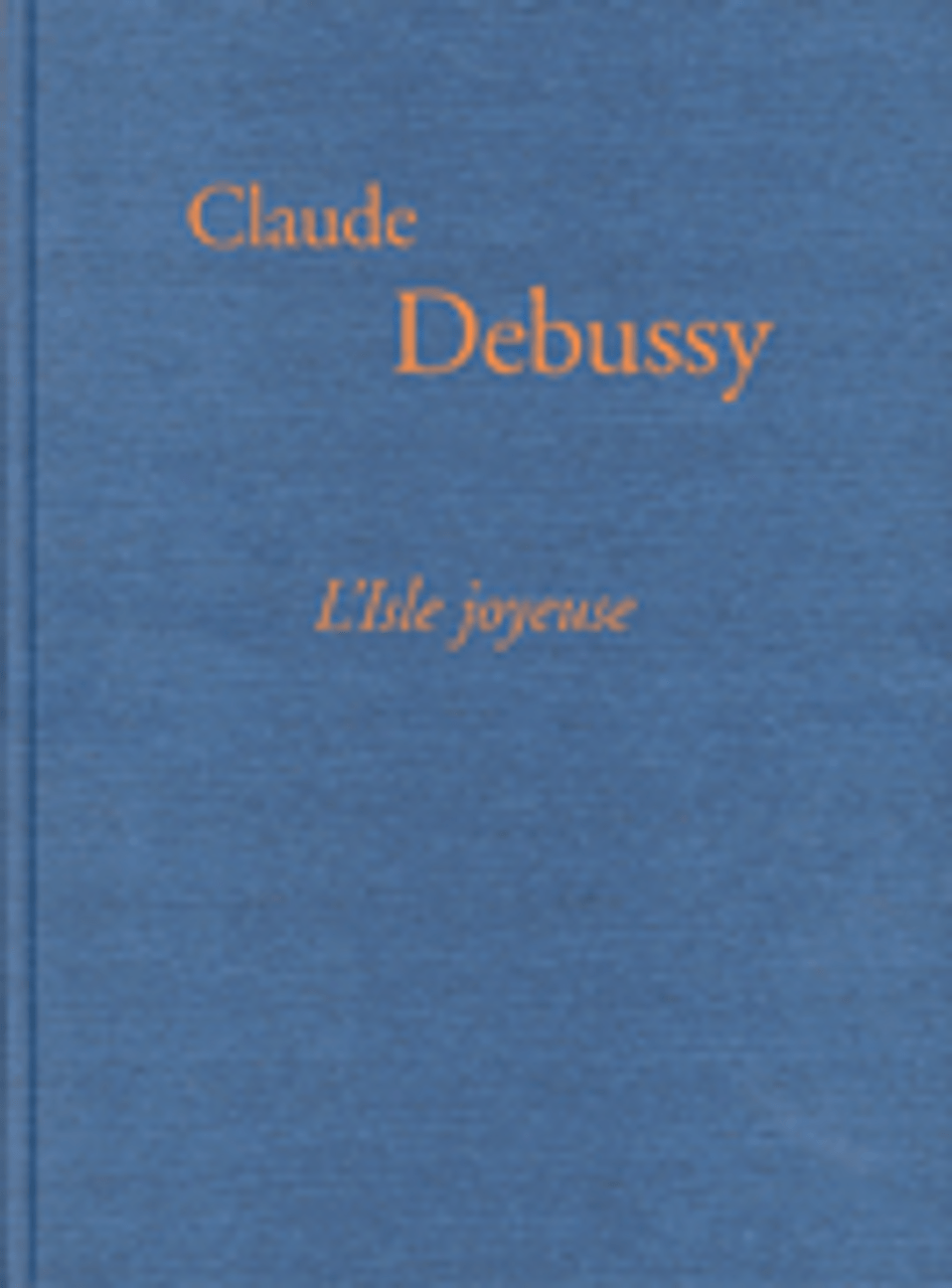L'Isle Joyeuse  Piano Hardcover, facsimile edition