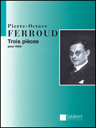 3 Pieces for Flute Solo  Flute Solo