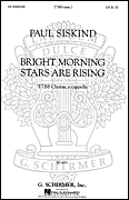 Bright Morning Stars are Rising  TTBB a cappella