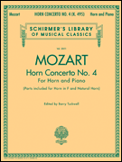 Concerto No. 4, K. 495  for Horn in F and Piano Reduction