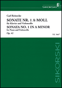 Sonata No. 1 in A minor, Op. 42  Piano and Violoncello