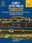 Forty Little Pieces  in Progressive Order for Beginner Flutists Book/Online Audio