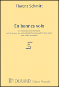 En bonnes voix  for 3 voices a cappella