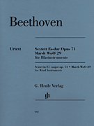 Sextet in E-flat Major, Op. 71 and March, WoO 29  2 Clarinets (B-flat), 2 Horns (E-flat/B-flat and F), and 2 Bassoo