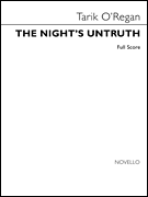 The Night's Untruth    for SATB, Brass Ensemble, Piano Accompaniment Full Score       Format:  Full Score