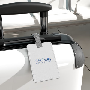 Saffiano Polyester Luggage Tag, Rectangle Saffiano Polyester Luggage Tag, Rectangle