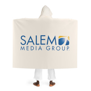 Hooded Sherpa Fleece Blanket