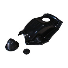 Austin A40 Fibreglass Gear box cover with rubber boot and plug