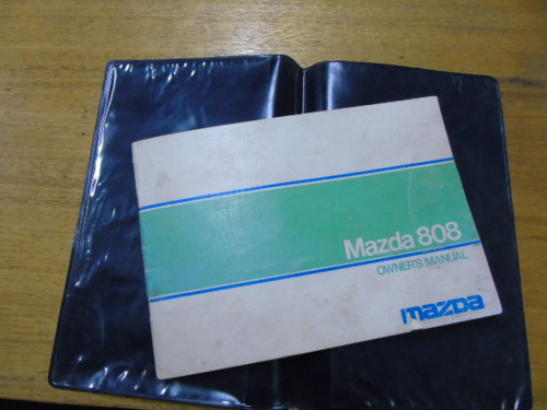 Mazda 808 hand book 1 only