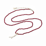 Late Night Garnet necklace