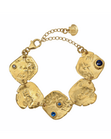 Ocean Between Us Bracelet in 18k gold vermeil