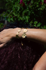 Ocean Between Us Bracelet in 18k gold vermeil