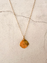 Ex8 ésotériques Long Coin Necklace