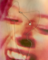 Forever is a Fiction Long Chain in Silver