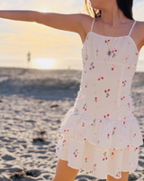 Summer Strawberries Petal Necklace