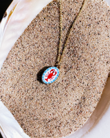 Lobster necklace by cou cou