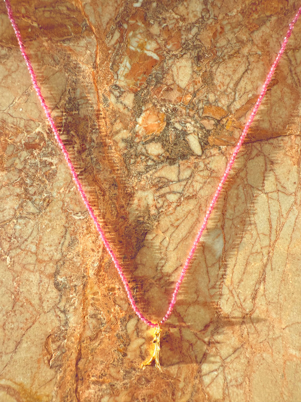 Late Night Garnet necklace