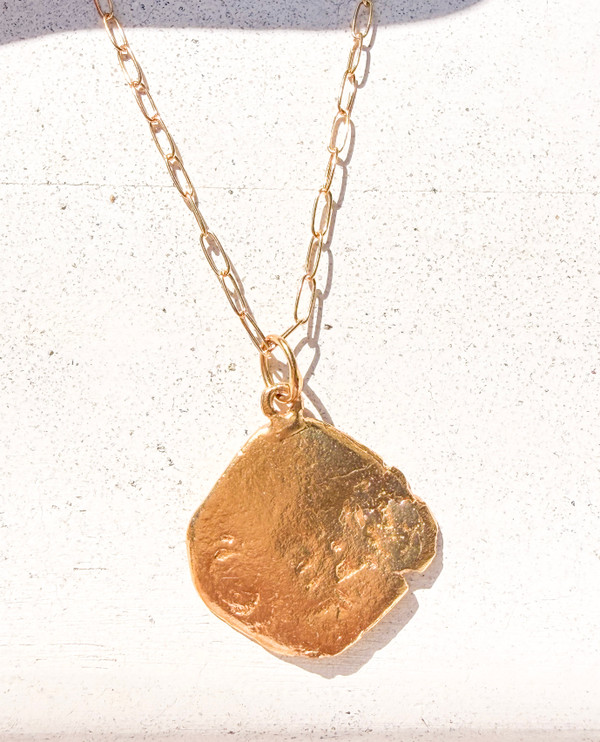 Ex8 ésotériques Long Coin Necklace
