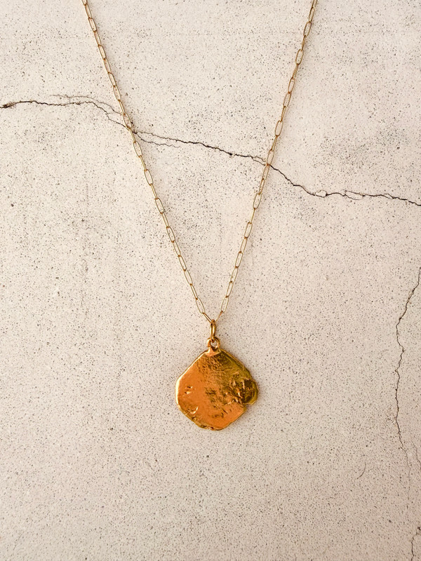Ex8 ésotériques Long Coin Necklace