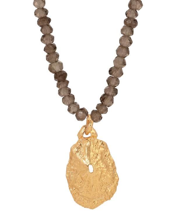 Sans Ligne Smokey Quartz Necklace