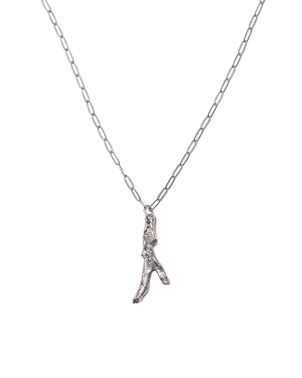 Lost Languages Necklace in Silver