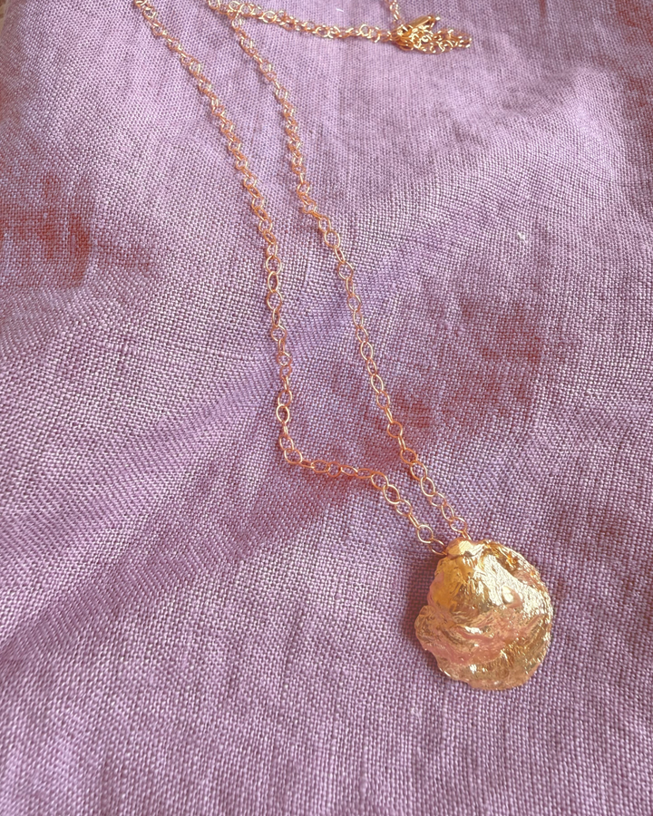 Outside Your Door Mini Oyster Necklace