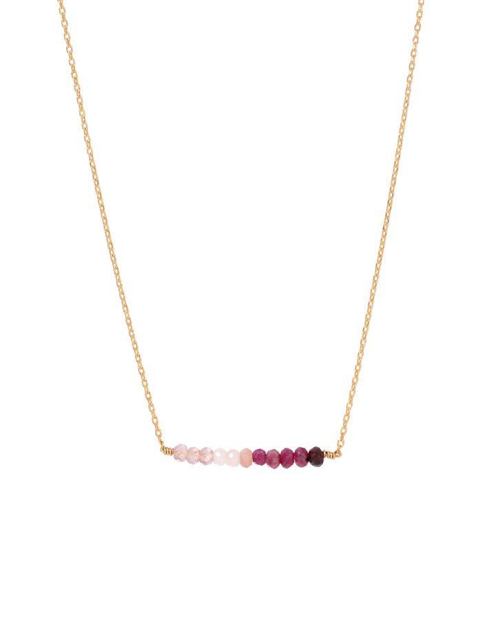 Garnet Ombre Necklace