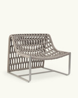 Juta light grey lounge armchair