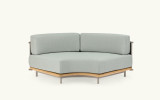 Rada aqua corner sofa