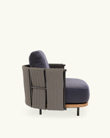 Rada blue armchair