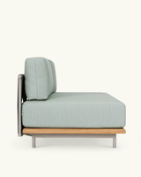 Rada aquamarine colour sofa