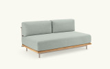 Rada aquamarine colour sofa