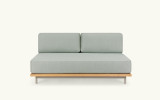 Rada aquamarine colour sofa