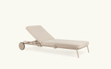 Aria Cane brown sunbed