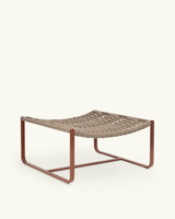 Pouff Juta mattone/taupe