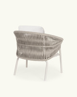 Grecale light beige armchair