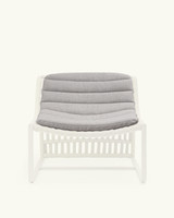 Topper poltrona Juta grigio chiaro