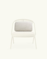 Fune grey lumbar cushion
