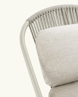 Fune grey lumbar cushion