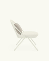 Fune green armchair lumbar cushion