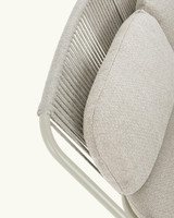 Fune grey sofa lumbar cushion