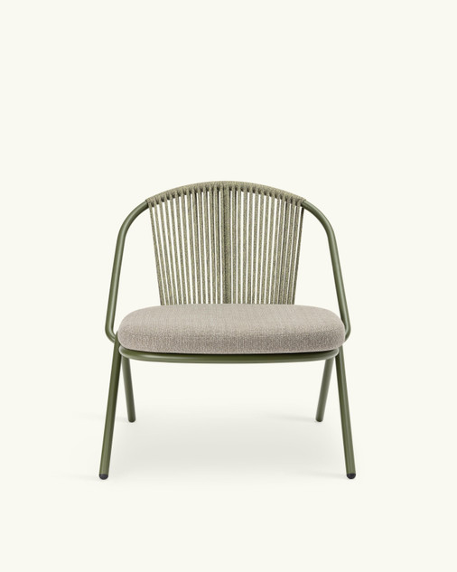 Fune green lounge chair