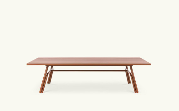Nesto brick red coffee table